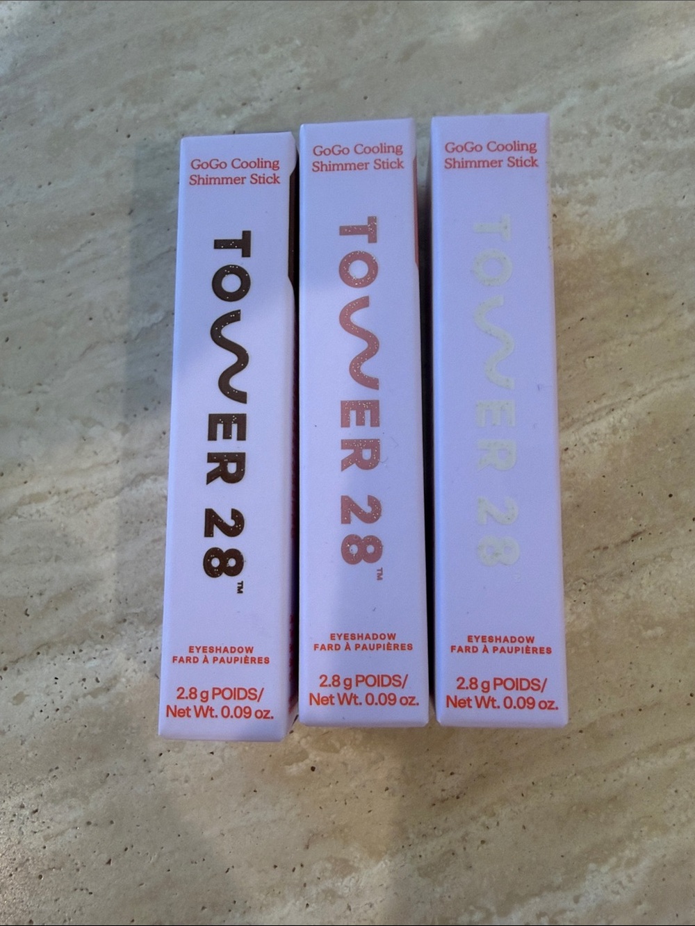 New Tower 28 go go cooling Shimmer eyeshadow Stick